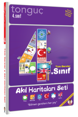 Tonguç 4. Sınıf Tüm Dersler Akıl Haritaları Seti Tonguç Akademi