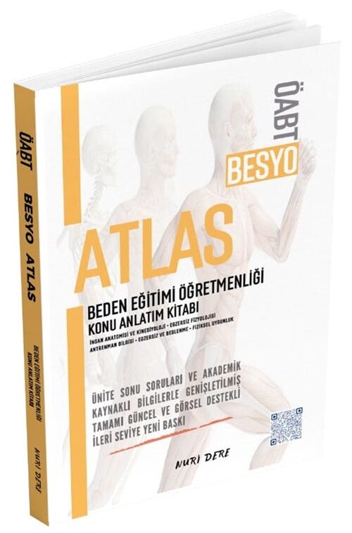 BESYO TV ÖABT Beden Eğitimi ATLAS Konu Anlatım Kitabı - Nuri Dere BESYO TV Yayınları