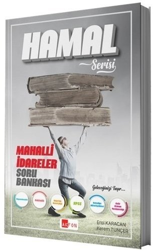 Akfon KPSS Kaymakamlık Hakimlik HAMAL Serisi Mahalli İdareler Soru Bankası Akfon Yayınları