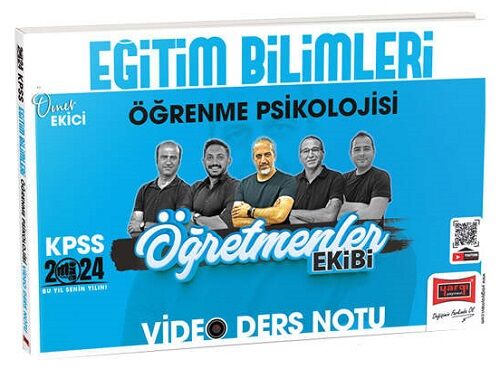 Yargı 2024 KPSS Eğitim Bilimleri Öğretmenler Ekibi Öğrenme Psikolojisi Video Ders Notu - Ömer Ekici Yargı Yayınları