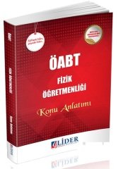 SÜPER FİYAT - Lider ÖABT Fizik Öğretmenliği Konu Anlatımı Lider Yayınları