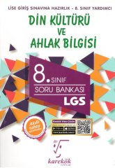 Karekök 8. Sınıf LGS Din Kültürü Ahlak Bilgisi Soru Bankası Karekök Yayınları