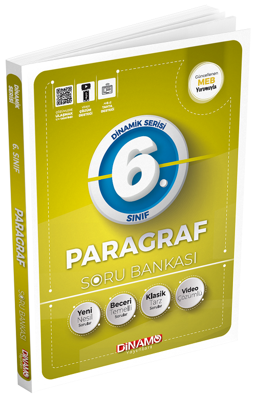 Dinamo 6. Sınıf Paragraf Soru Bankası Dinamik Serisi Dinamo Yayınları
