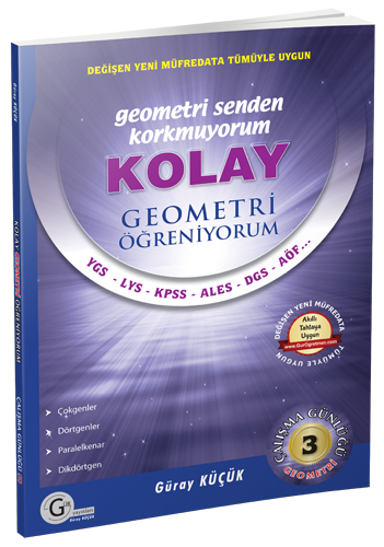 Gür Kolay Geometri Öğreniyorum-3 - Çokgenler Konu Anlatımı Gür Yayınları