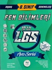 Av Yayınları 8. Sınıf LGS Fen Bilimleri Avcı 10 lu Deneme Av Yayınları