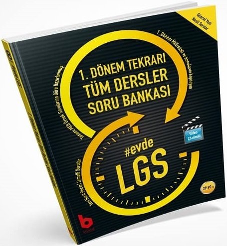 Basamak 8. Sınıf LGS 1. Dönem Tüm Dersler Tekrarı Soru Bankası Basamak Yayınları