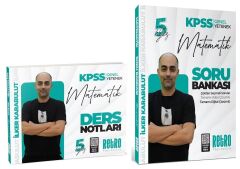 Retro 2025 KPSS Matematik 5Yüz Ders Notları + Soru Bankası 2 li Set - İlker Karabulut Retro Yayıncılık