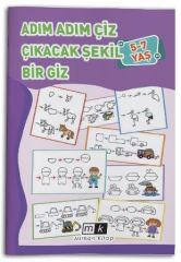 5-7 Yaş Adım Adım Çiz Çıkacak Şekil Bir Giz Mirhan Kitap