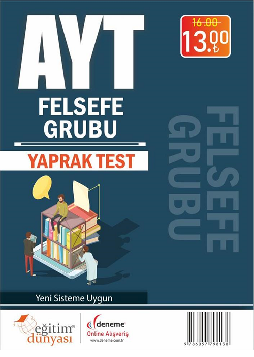 SÜPER FİYAT - Eğitim Dünyası YKS AYT Felsefe Grubu Yaprak Test Eğitim Dünyası Yayınları