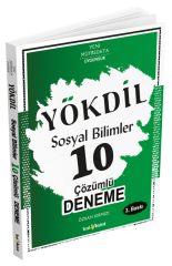 Tercih Akademi YÖKDİL Sosyal Bilimler 10 Deneme Çözümlü Tercih Akademi Yayınları