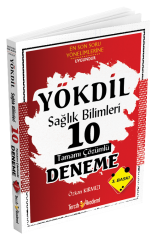 Tercih Akademi YÖKDİL Sağlık Bilimleri 10 Deneme Çözümlü Tercih Akademi Yayınları