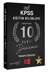 Yargı 2020 KPSS Eğitim Bilimleri 10 Altın Deneme Çözümlü Fasikül Yargı Yayınları