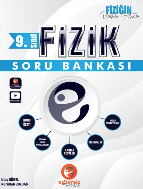 Egzersiz 9. Sınıf Fizik Soru Bankası Çözümlü Egzersiz Yayınları