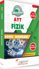 SÜPER FİYAT - Eğitim Dünyası YKS AYT Fizik Sınav Koçu Soru Bankası Video Çözümlü Eğitim Dünyası Yayınları