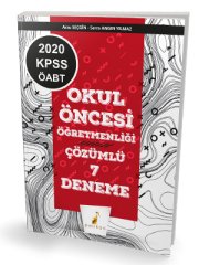 Pelikan 2020 ÖABT Okul Öncesi Öğretmenliği 7 Deneme Çözümlü Pelikan Yayınları