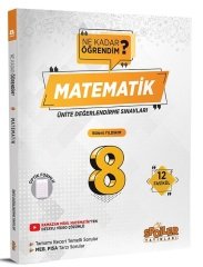 Spoiler 8. Sınıf Matematik Ünite Değerlendirme Sınavları 12 Fasikül Spoiler Yayınları