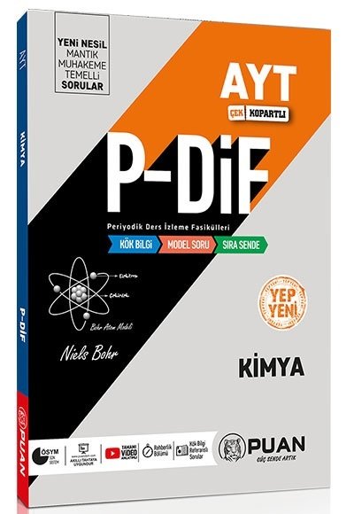 Puan YKS AYT Kimya PDİF Konu Anlatım Fasikülleri Puan Yayınları