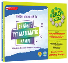 Rehber Matematik YKS TYT 49 Günde Matematik Kampı EKO Kitap Rehber Matematik