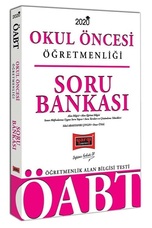 Yargı 2020 ÖABT Okul Öncesi Öğretmenliği Soru Bankası Yargı Yayınları