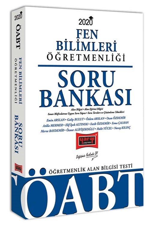 Yargı 2020 ÖABT Fen Bilimleri Öğretmenliği Soru Bankası Yargı Yayınları