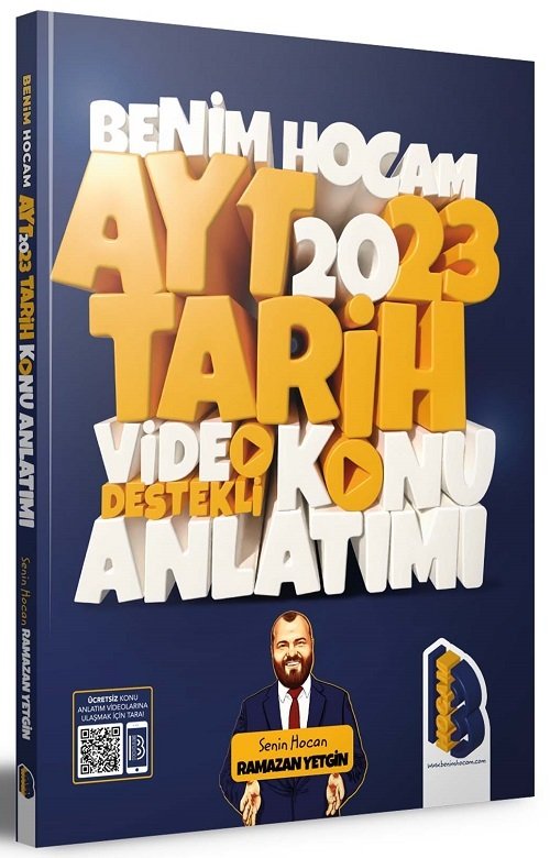 Benim Hocam 2023 YKS AYT Tarih Video Destekli Konu Anlatımı - Ramazan Yetgin Benim Hocam Yayınları