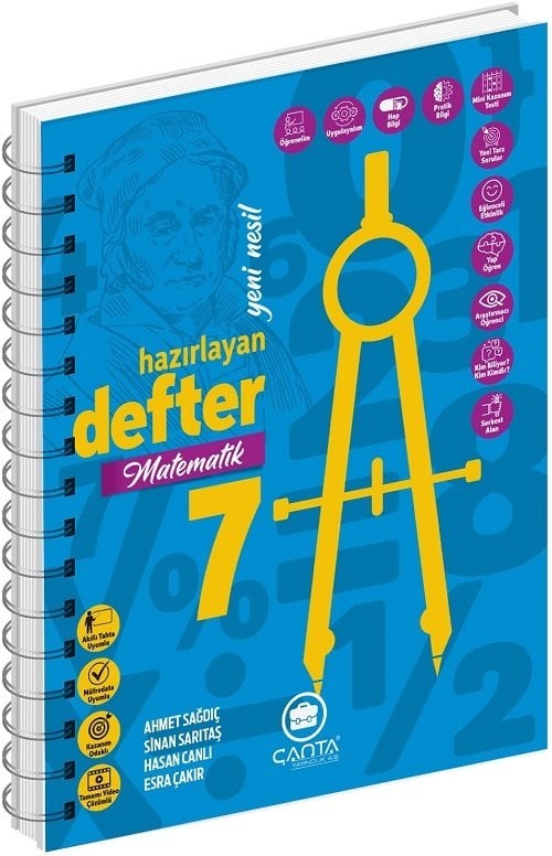 Çanta 7. Sınıf Matematik Hazırlayan Defter Çanta Yayınları