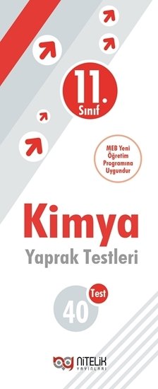 Nitelik 11. Sınıf Kimya Yaprak Test Nitelik Yayınları