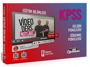 SÜPER FİYAT - İsem 2021 KPSS Eğitim Bilimleri Gelişim ve Öğrenme Psikolojisi Video Ders Notları - Özgür Ulaş Bölücek, Ömer Ekici İsem Yayınları