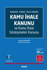 Seçkin Kamu İhale Kanunu ve Kamu İhale Sözleşmeleri Kanunu - Sadettin Doğanyiğit Seçkin Yayınları