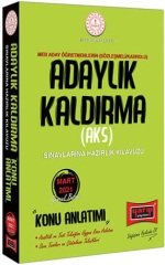 Yargı 2021 MEB Milli Eğitim Bakanlığı AKS Adaylık Kaldırma Konu Anlatımı Yargı Yayınları