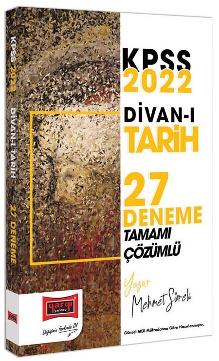 Yargı 2022 KPSS Divanı Tarih 27 Deneme Çözümlü - Mehmet Sürek Yargı Yayınları