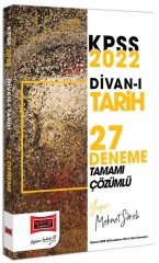 Yargı 2022 KPSS Divanı Tarih 27 Deneme Çözümlü - Mehmet Sürek Yargı Yayınları