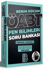 Benim Hocam ÖABT Fen Bilimleri Öğretmenliği Soru Bankası Çözümlü - Zeynep Salman İçli Benim Hocam Yayınları