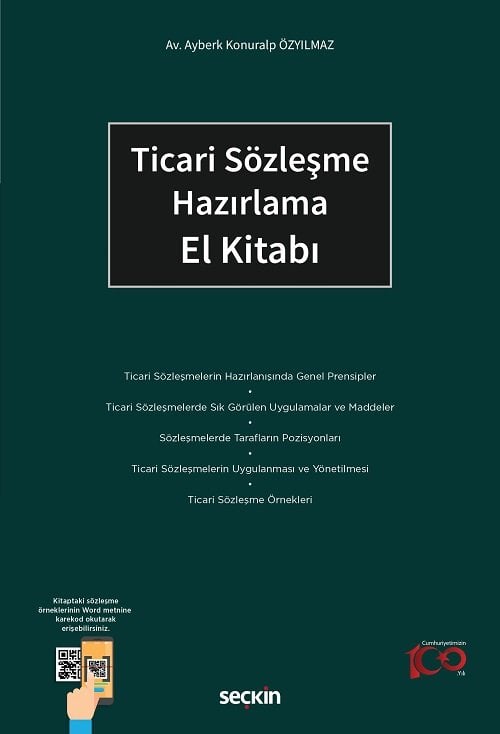 Seçkin Ticari Sözleşme Hazırlama El Kitabı - Ayberk Konuralp Özyılmaz Seçkin Yayınları