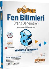 Spoiler 8. Sınıf Fen Bilimleri Spoiler 18 Deneme Spoiler Yayınları