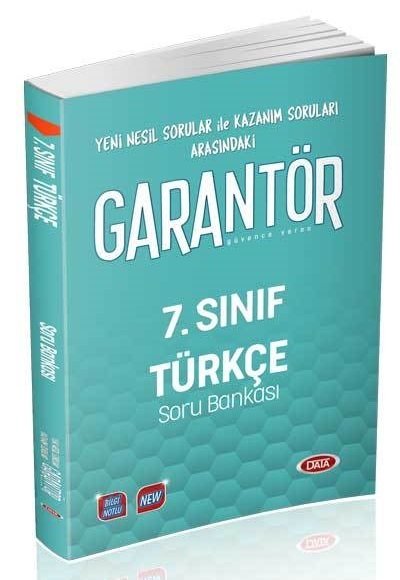 SÜPER FİYAT - Data 7. Sınıf Türkçe Garantör Soru Bankası Data Yayınları