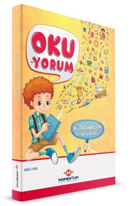 Momentum İlköğretim OKU Yorum Kitaphanem Kitap Okuma Özet Defteri Momentum Yayınları