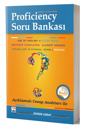 Nisan Kitabevi Proficiency Hazırlık Atlama Sınavı Soru Bankası - Ekrem Uzbay Nisan Kitabevi Yayınları