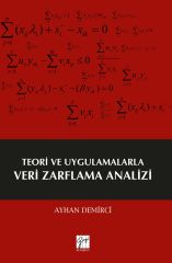 Gazi Kitabevi Teori ve Uygulamalarla Veri Zarflama Analizi - Ayhan Demirci Gazi Kitabevi