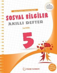 Palme 5. Sınıf Sosyal Bilgiler Akıllı Defter Palme Yayınları