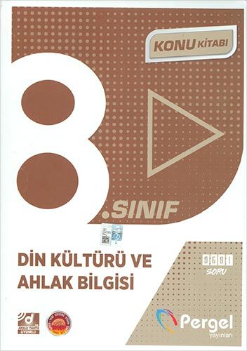 Pergel 8. Sınıf Din Kültürü ve Ahlak Bilgisi Konu Kitabı Pergel Yayınları