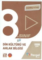 Pergel 8. Sınıf Din Kültürü ve Ahlak Bilgisi Konu Kitabı Pergel Yayınları