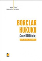 Adalet Borçlar Hukuku Genel Hükümler Şemalar ile Açıklamalı - Murat Aydoğdu, Serdar Nart Adalet Yayınevi