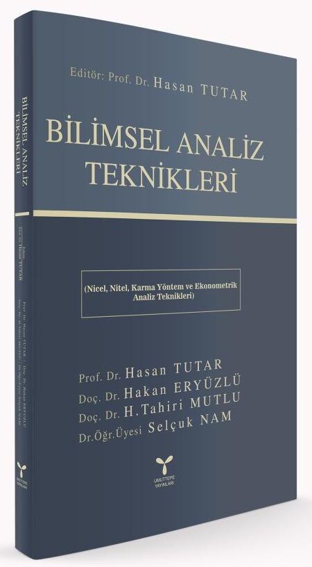 Umuttepe Bilimsel Analiz Teknikleri - Hasan Tutar Umuttepe Yayınları