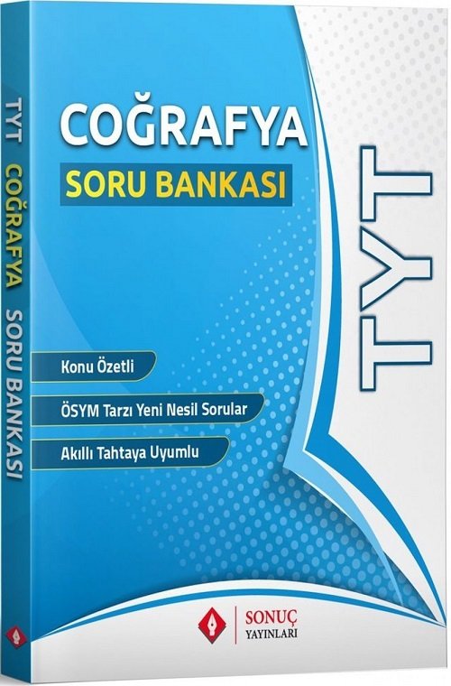 Sonuç YKS TYT Coğrafya Soru Bankası Sonuç Yayınları