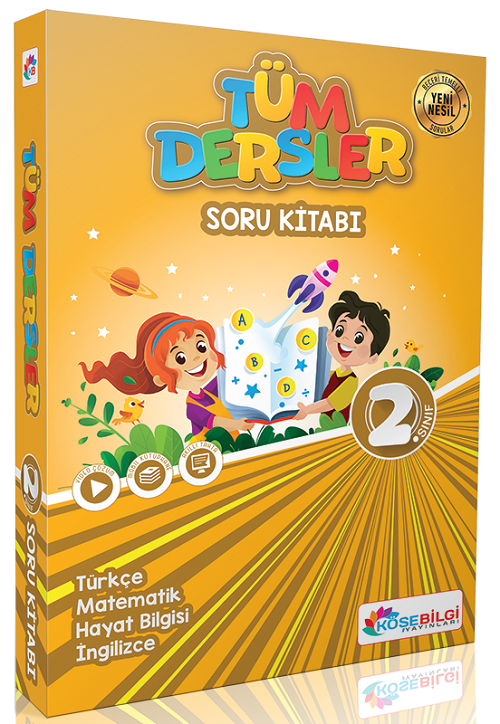 Köşebilgi 2. Sınıf Tüm Dersler Soru Bankası Köşebilgi Yayınları