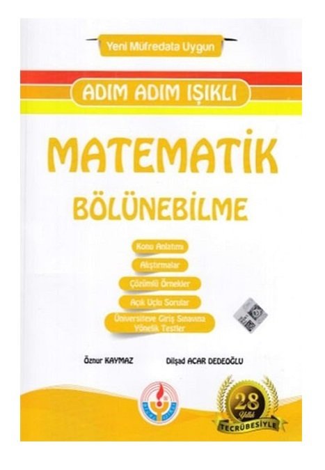 SÜPER FİYAT - Bilal Işıklı Matematik Bölünebilme Adım Adım Işıklı Bilal Işıklı Yayınları