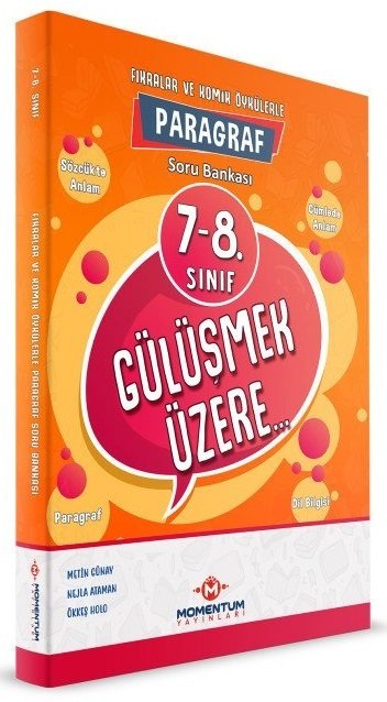 Momentum 7. ve 8. Sınıf Fıkralar ve Komik Öykülerle Paragraf Anlam Bilgisi Soru Bankası Momentum Yayınları