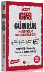 Akfon 2022 GYS Gümrükler Genel Müdürlüğü Sınavlarına Hazırlık Kitabı Görevde Yükselme Akfon Yayınları