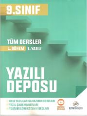 Alan Yayınları 9. Sınıf Tüm Dersler 1. Dönem Yazılı Deposu 1. Deneme Alan Yayınları